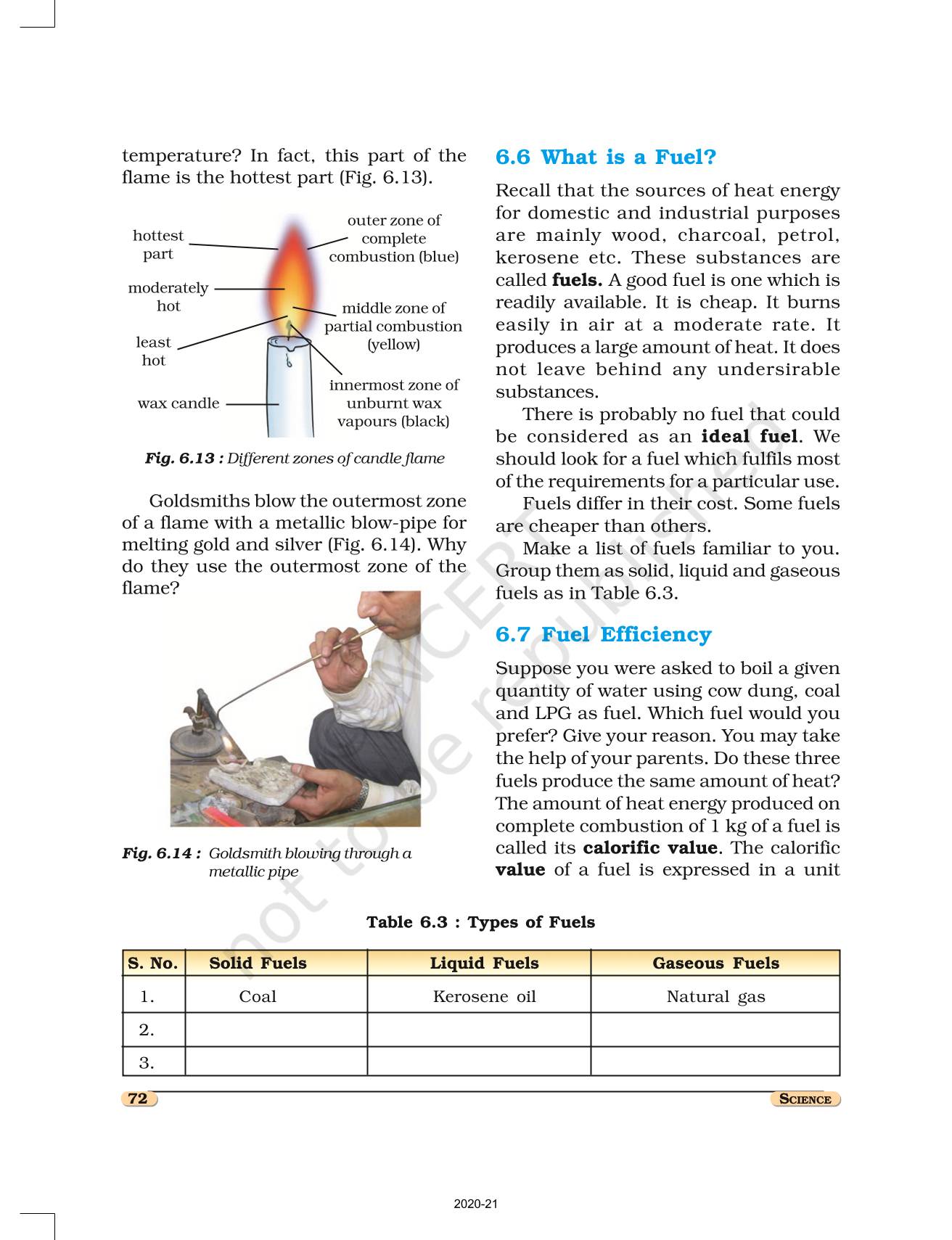 combustion and flame class 8 assignment pdf